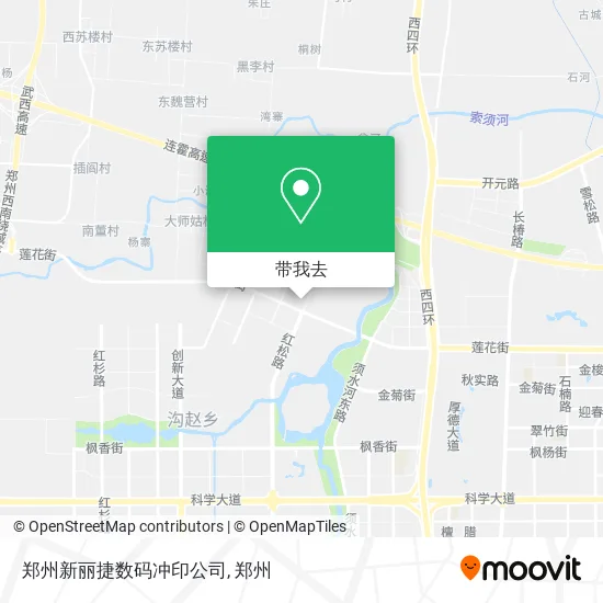 郑州新丽捷数码冲印公司地图