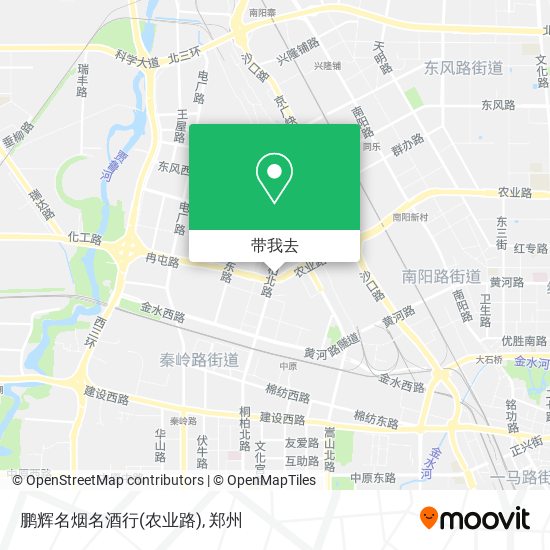 鹏辉名烟名酒行(农业路)地图