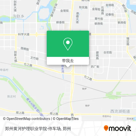 郑州黄河护理职业学院-停车场地图