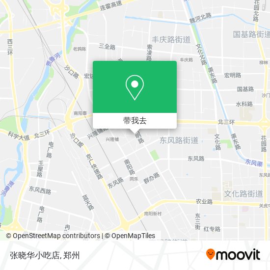 张晓华小吃店地图