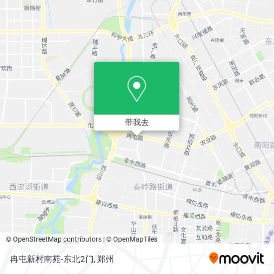 冉屯新村南苑-东北2门地图