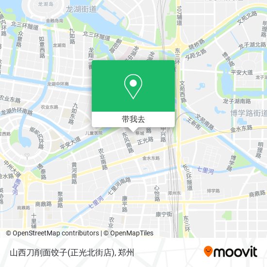 山西刀削面饺子(正光北街店)地图