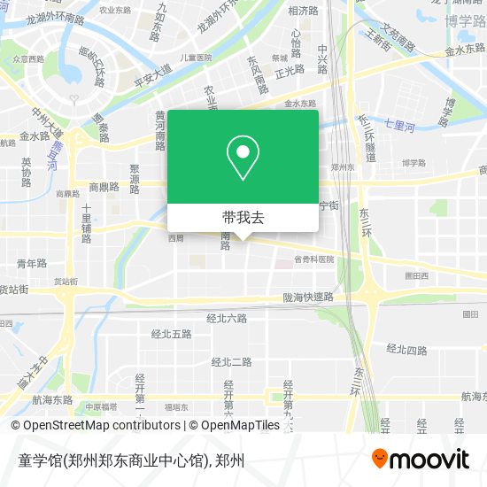 童学馆(郑州郑东商业中心馆)地图