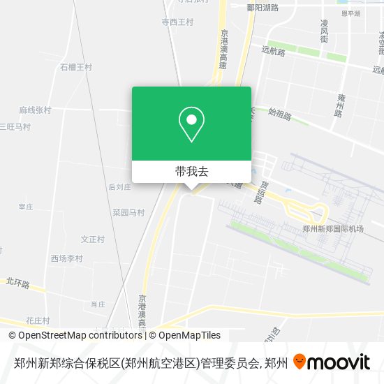 郑州新郑综合保税区(郑州航空港区)管理委员会地图