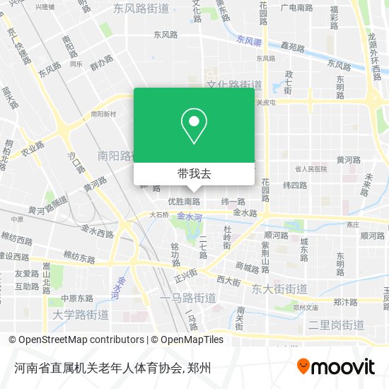 河南省直属机关老年人体育协会地图