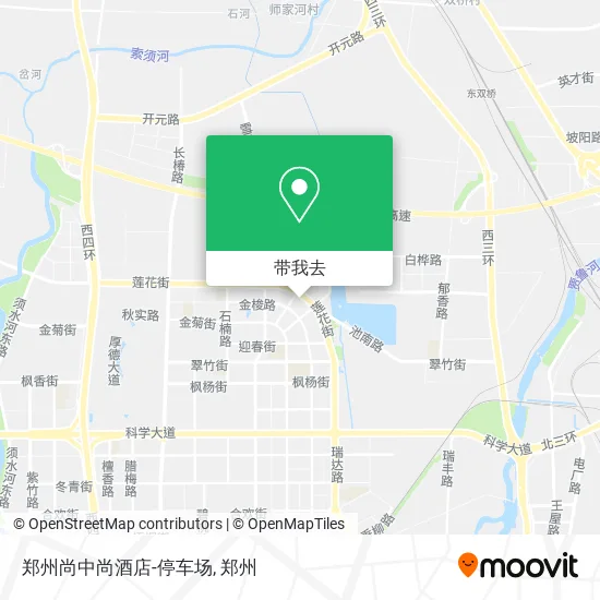 郑州尚中尚酒店-停车场地图
