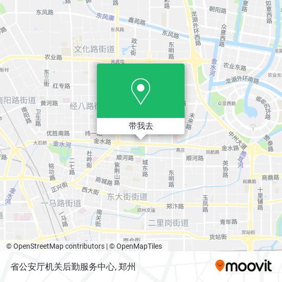 省公安厅机关后勤服务中心地图