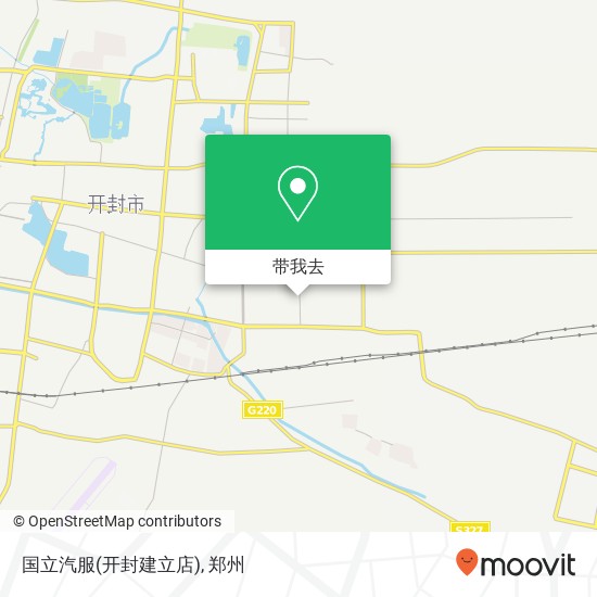 国立汽服(开封建立店)地图
