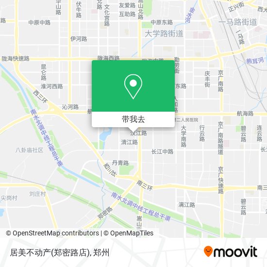 居美不动产(郑密路店)地图