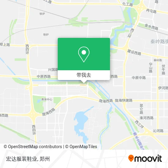 宏达服装鞋业地图