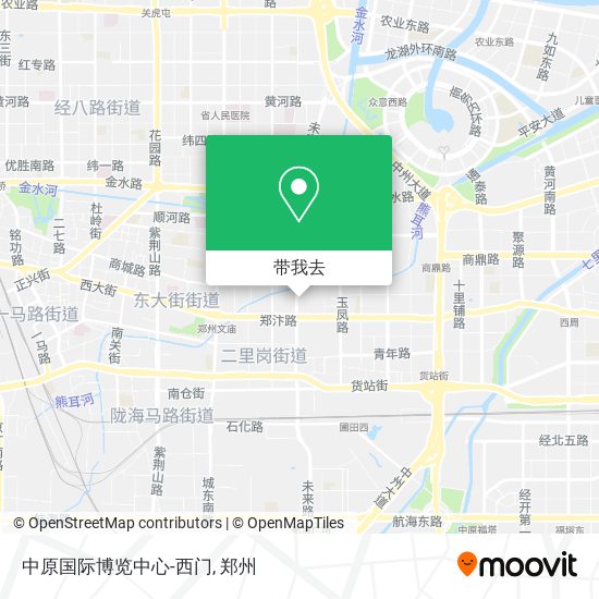 中原国际博览中心-西门地图