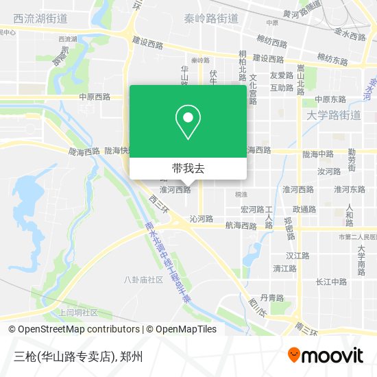 三枪(华山路专卖店)地图