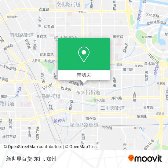 新世界百货-东门地图