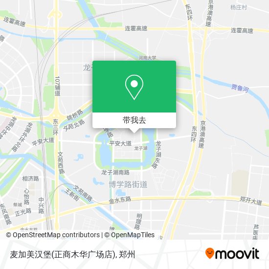 麦加美汉堡(正商木华广场店)地图