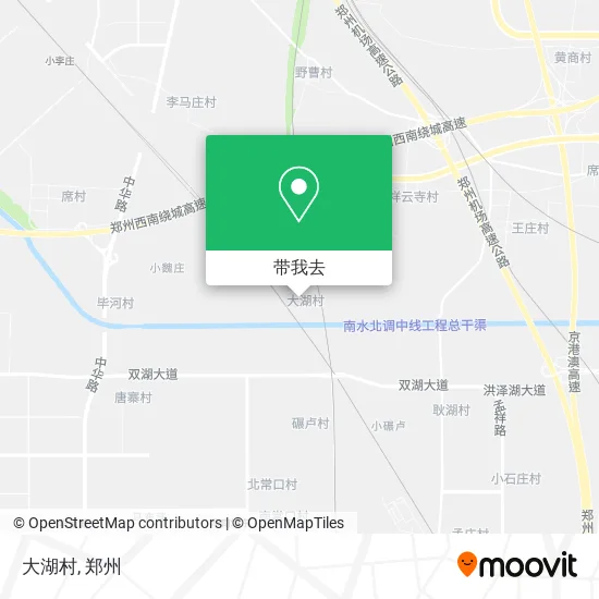 大湖村地图
