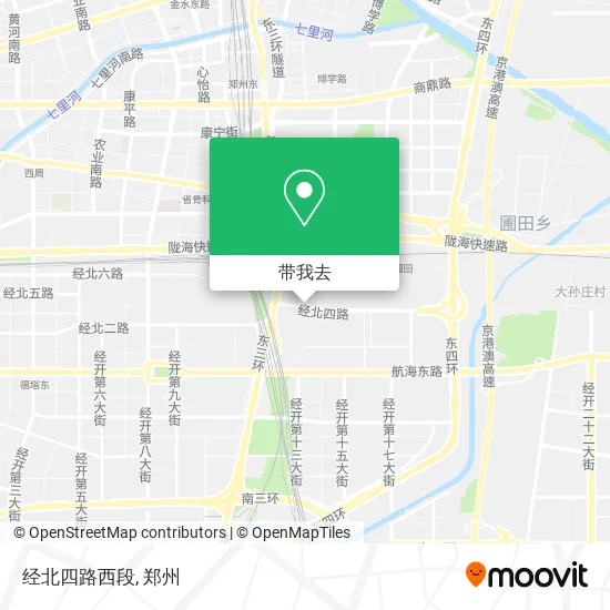 经北四路西段地图