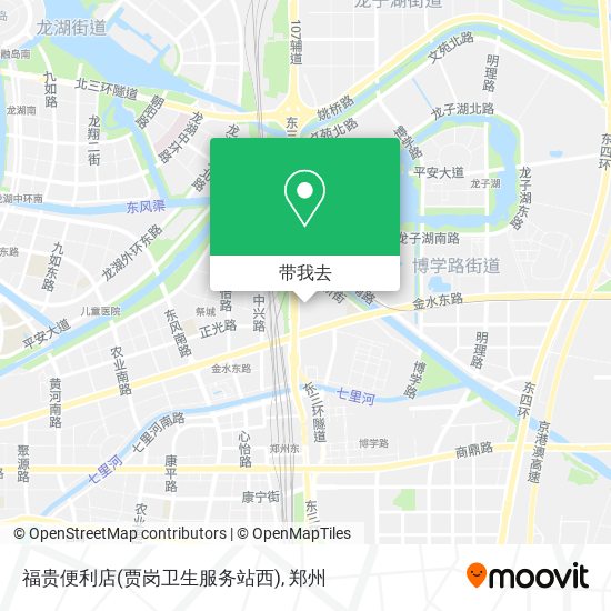 福贵便利店(贾岗卫生服务站西)地图