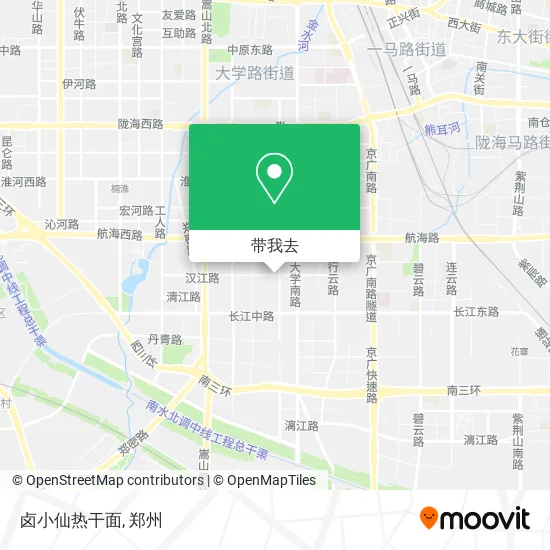 卤小仙热干面地图