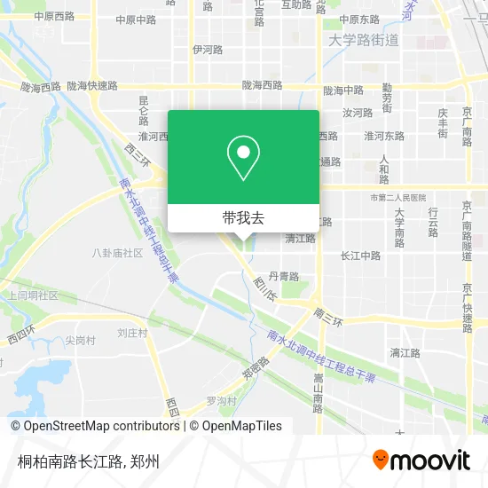桐柏南路长江路地图