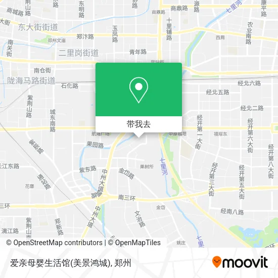 爱亲母婴生活馆(美景鸿城)地图