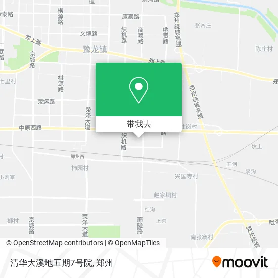 清华大溪地五期7号院地图
