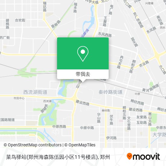 菜鸟驿站(郑州海森陈伍园小区11号楼店)地图