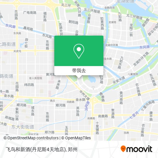 飞鸟和新酒(丹尼斯4天地店)地图