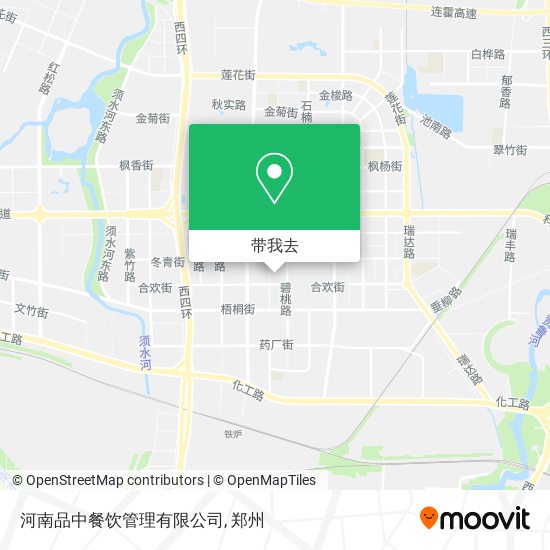 河南品中餐饮管理有限公司地图
