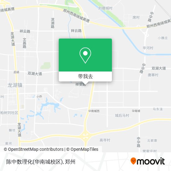 陈中数理化(华南城校区)地图