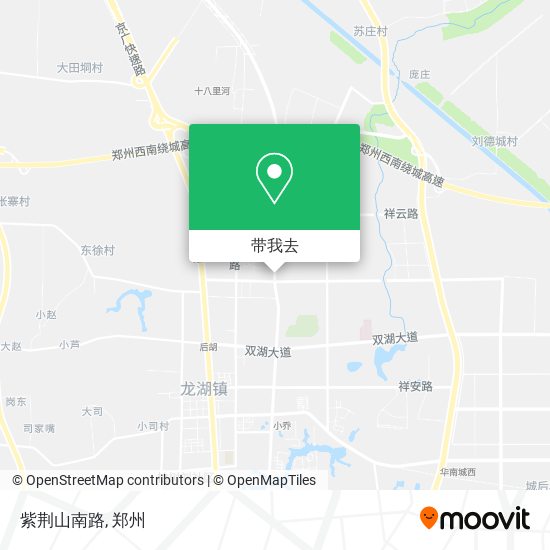 紫荆山南路地图