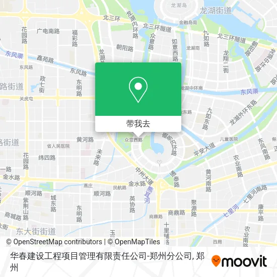 华春建设工程项目管理有限责任公司-郑州分公司地图