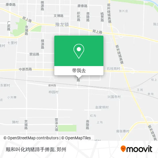 顺和叫化鸡猪蹄手擀面地图