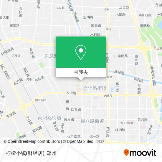柠檬小镇(财经店)地图