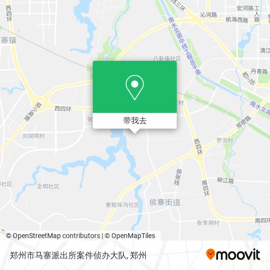郑州市马寨派出所案件侦办大队地图