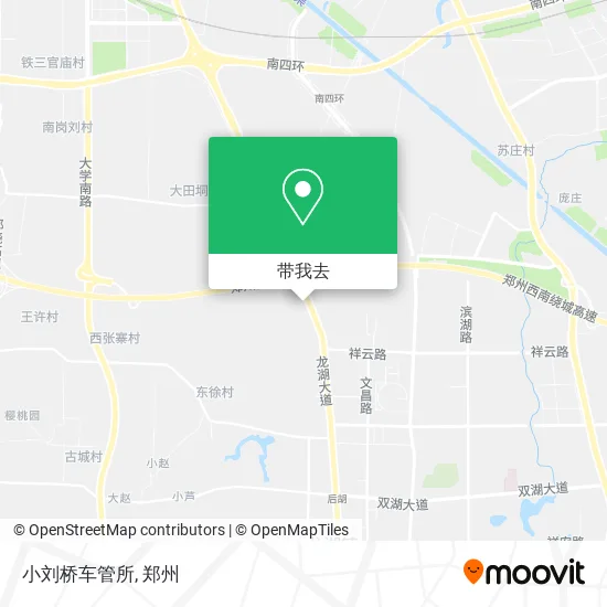小刘桥车管所地图