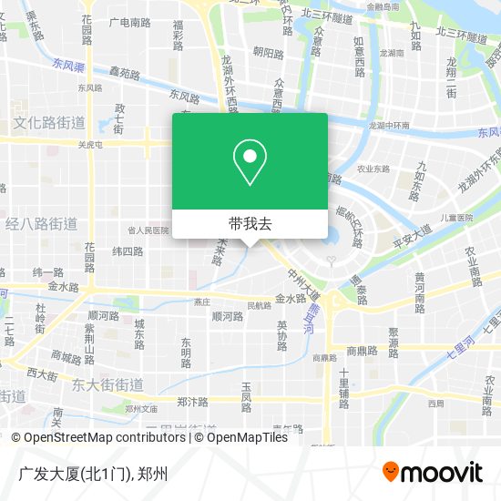 广发大厦(北1门)地图
