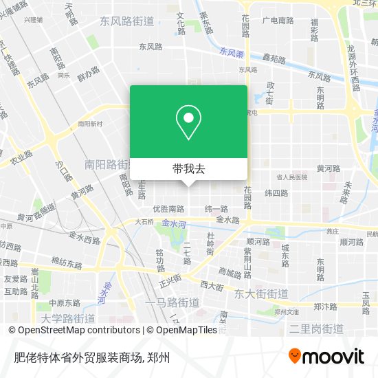 肥佬特体省外贸服装商场地图
