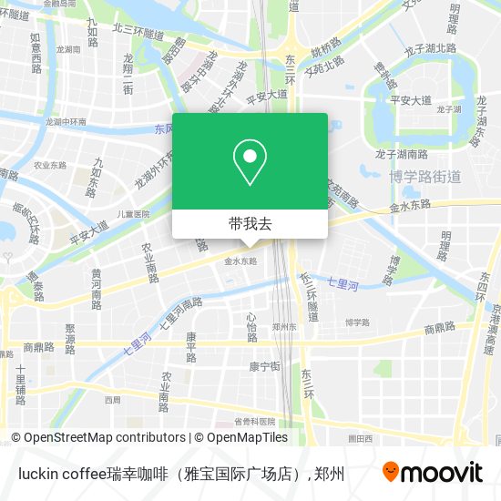luckin coffee瑞幸咖啡（雅宝国际广场店）地图