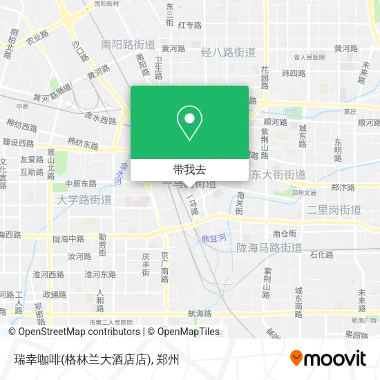 瑞幸咖啡(格林兰大酒店店)地图