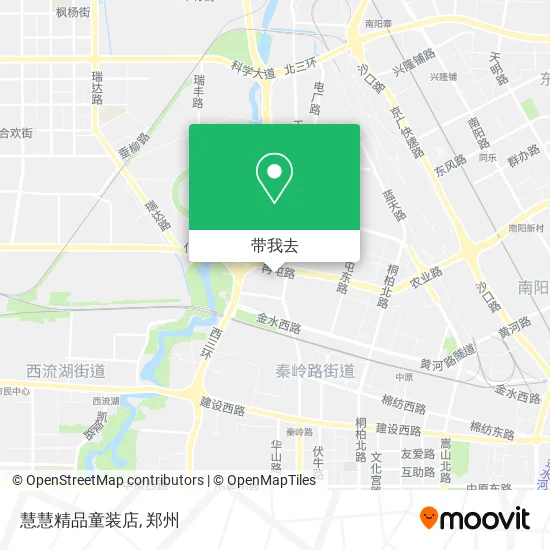 慧慧精品童装店地图
