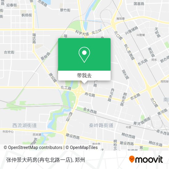 张仲景大药房(冉屯北路一店)地图