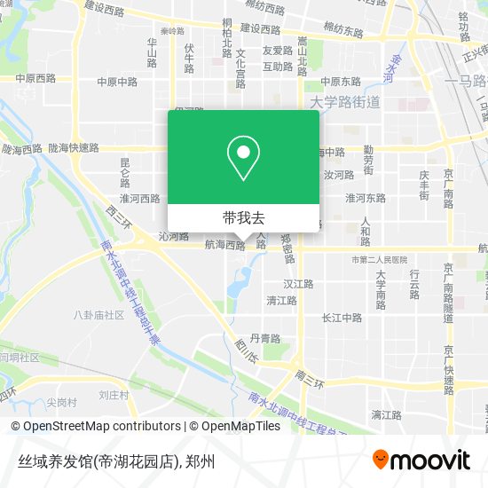 丝域养发馆(帝湖花园店)地图