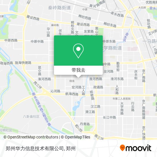 郑州华力信息技术有限公司地图