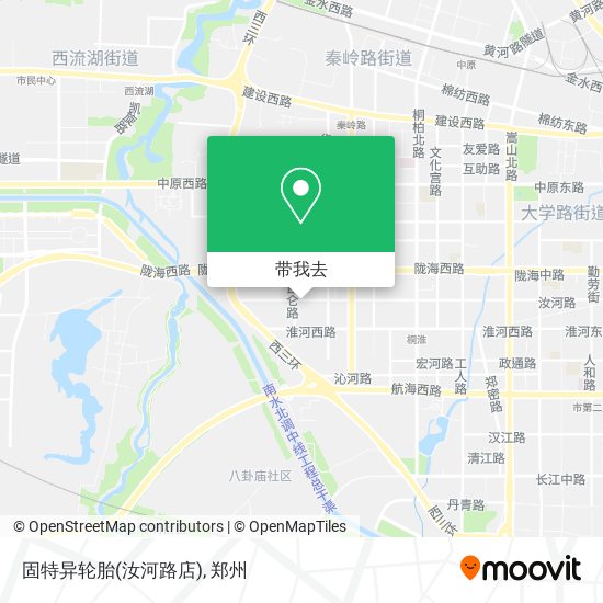 固特异轮胎(汝河路店)地图