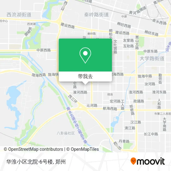 华淮小区北院-6号楼地图