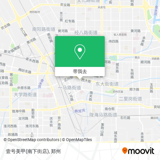 壹号美甲(南下街店)地图