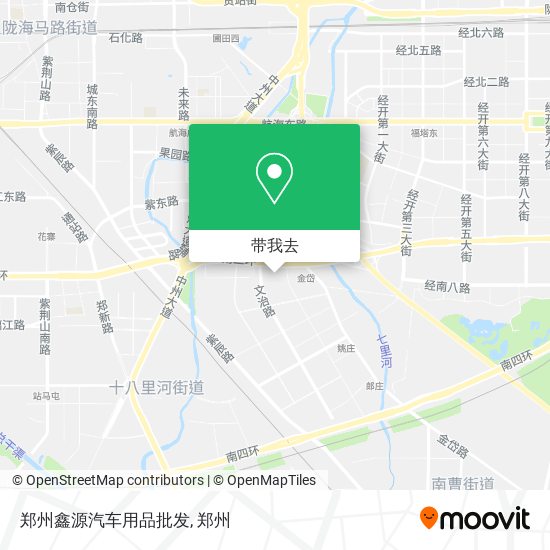 郑州鑫源汽车用品批发地图