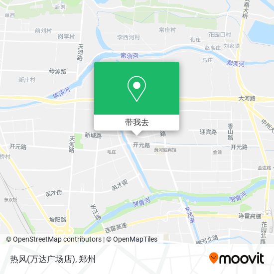 热风(万达广场店)地图