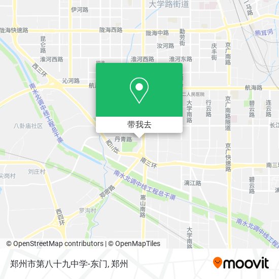 郑州市第八十九中学-东门地图