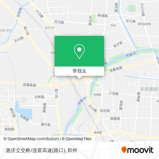 惠济立交桥/连霍高速(路口)地图